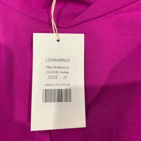 Victoria Hill Turtle Neck Top Size 22 - Picture 6 of 7